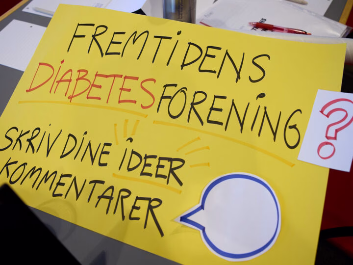 Fremtidens Diabetesforening Gult Skilt