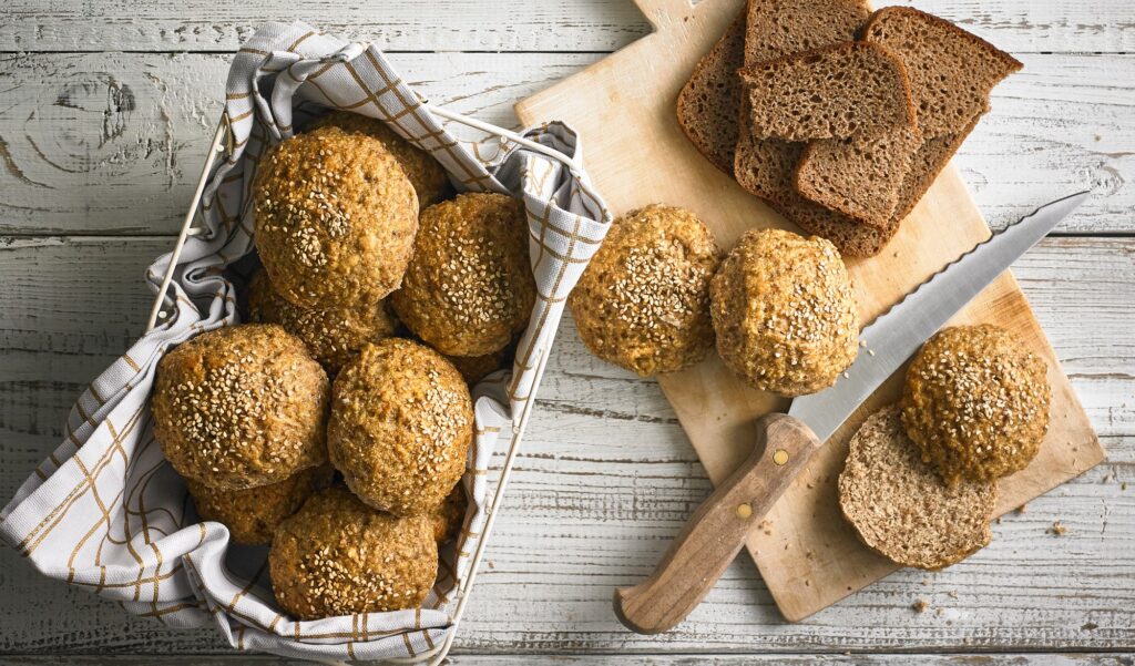 Rugbrødsboller