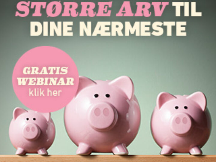 Webinar om arv til velgørende organisationer